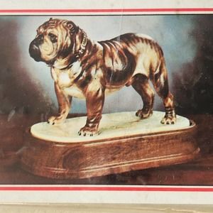 Vintage Playing Cards Deck Bullmastiff Dog Statue Sealed Pack Redislip Joker
